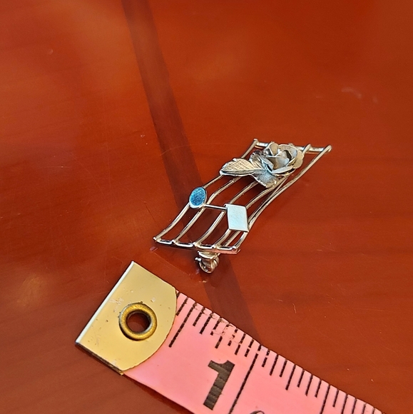 Bond Boyd sterling musical note brooch - Picture 6 of 7